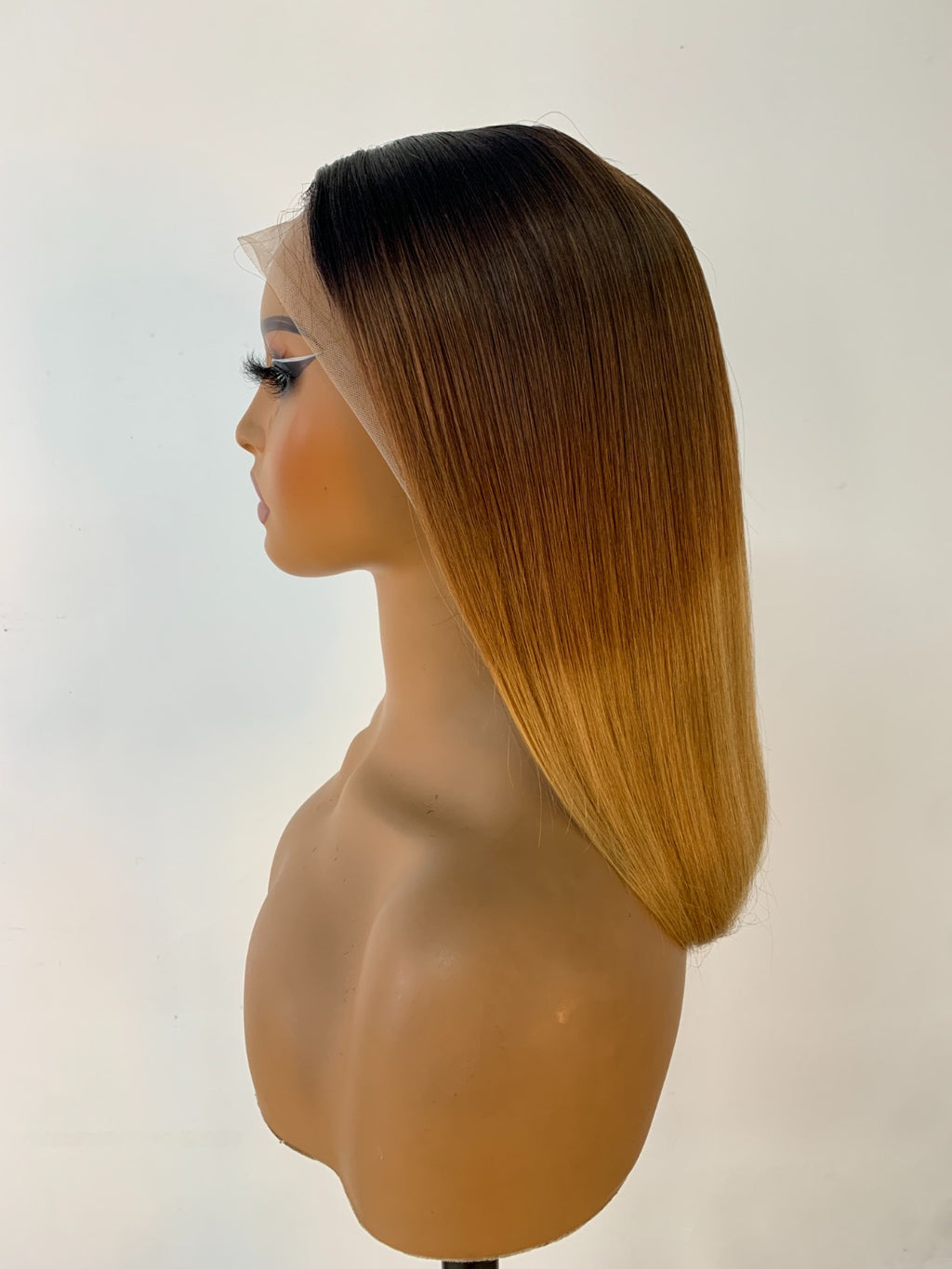 13*4 lace front 180% density 
Colored Straight bob