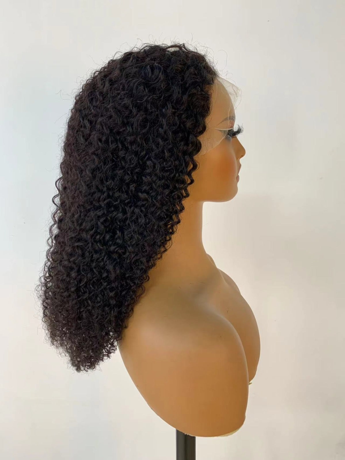 Glueless HD 13x4 Lace Frontal Wig – Kinky Curly Natural Color | 20 Inches