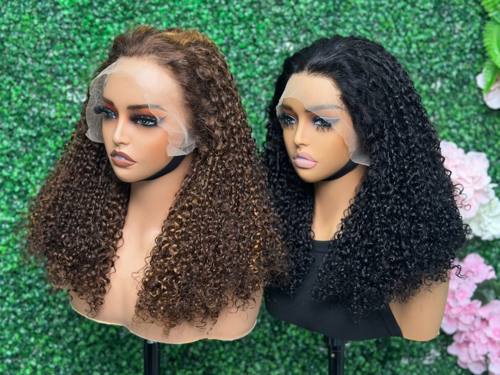 HD Lace Pixie Curly Wig – 100% Raw Human Hair | 300% Density | Double Drawn