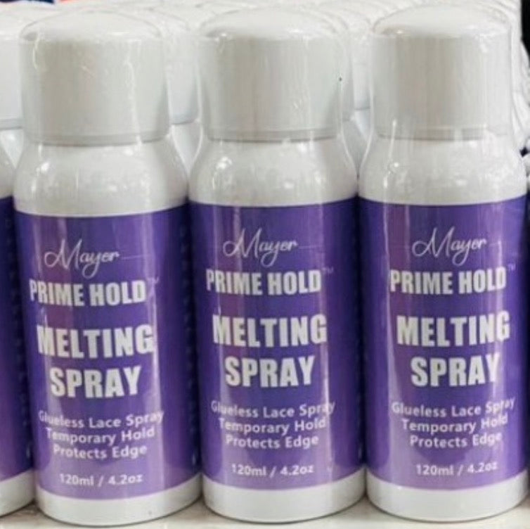 Mayer Prime Hold™ Melting Spray – Glueless Lace Spray (120ml / 4.2oz)
