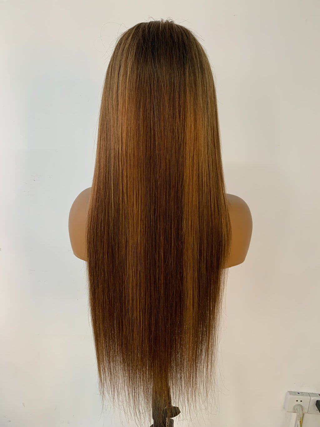 13x4 Lace Frontal Wig – P4/30 Straight Human Hair | 24 Inches