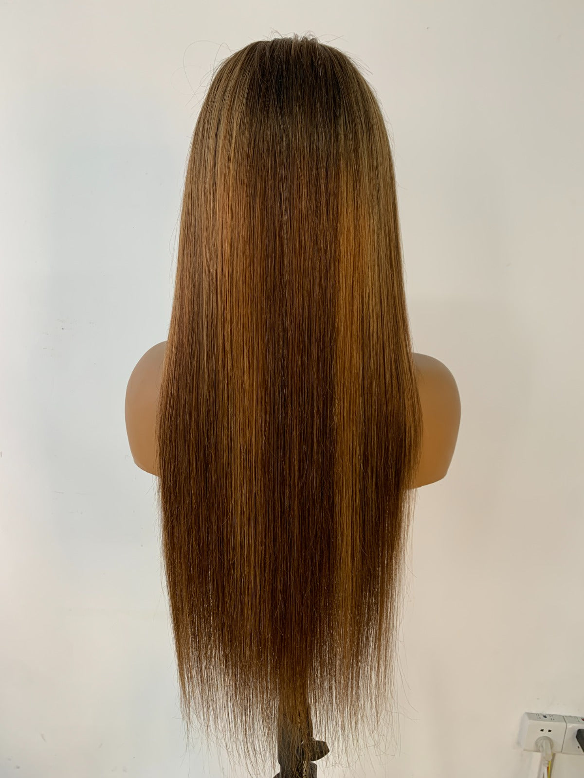 13x4 Lace Frontal Wig – P4/30 Straight Human Hair | 24 Inches